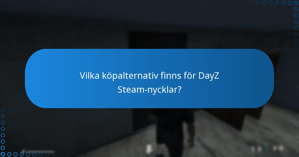 Vad bör jag tänka på när jag köper DayZ Steam-nycklar?